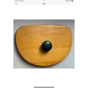 Longaberger 1998 Glad Tidings Basket Woodcrafts LID ONLY ** Green Knob